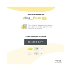 Vettys Integra Relax Per Gatti 30 Compresse