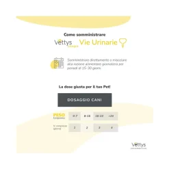 Vettys Integra Vie Urinarie Per Cani 30 Compresse