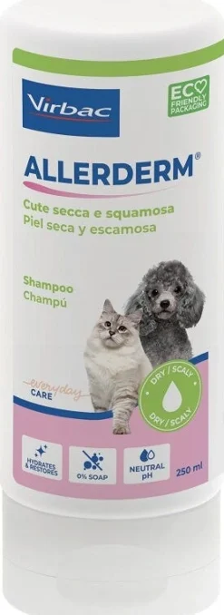 Virbac Allerderm Shampoo Cute Secca e Squamosa Cane & Gatto 250ml