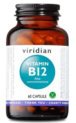 VIRIDIAN VITAMIN B12 HIGH60CPS