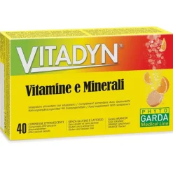 Vitadyn Vitamine/Minerali 40 Compresse Effervescenti 2 Tubi