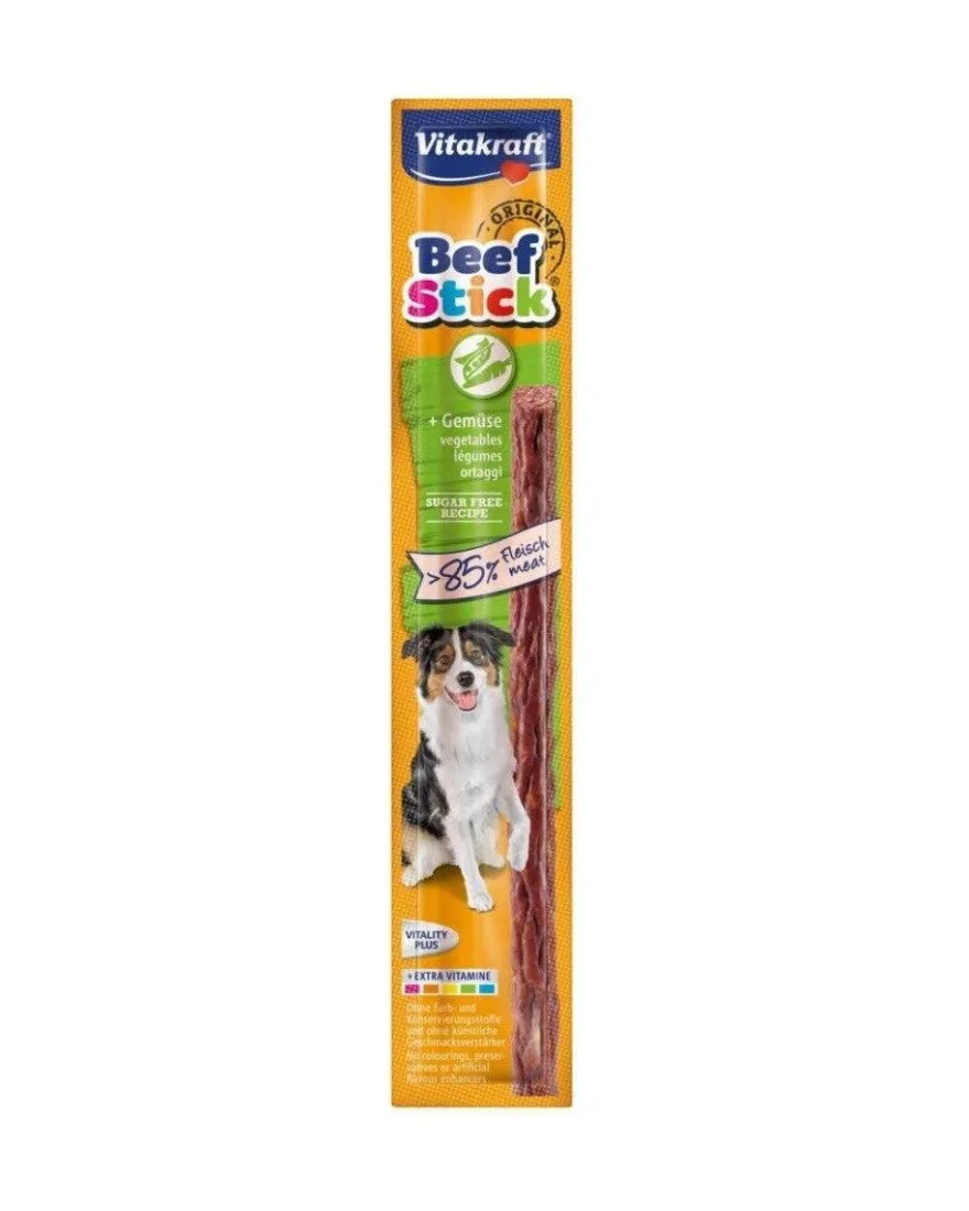 Vitakraft Beef Stick Menù Con Verdure Snack Cani Adulti Busta 12g