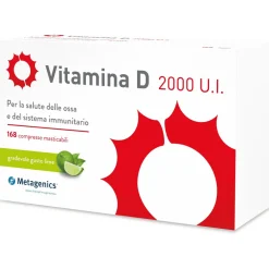 Vitamina D 2000 U.I. 168 Compresse Masticabili