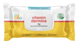 Vitamindermina Salviette Detergenti Lenitive 72 Pezzi