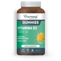 Vitarmonyl Gummies Vitamina D3 1000UI 30 Caramelle Gommose