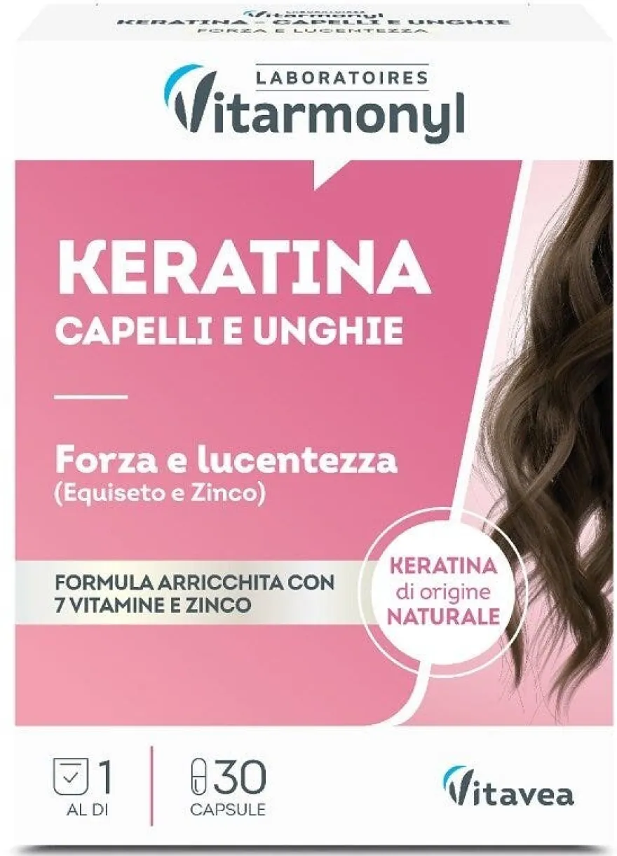 Vitarmonyl Keratina Capelli & Unghie 30 Capsule
