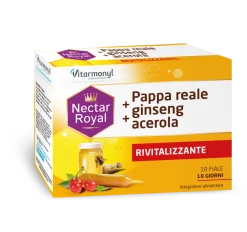 Vitarmonyl Pappa Reale + Ginseng + Acerola 10 Fiale