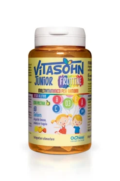 Vitasohn Junior Fruttine 60 Caramelle