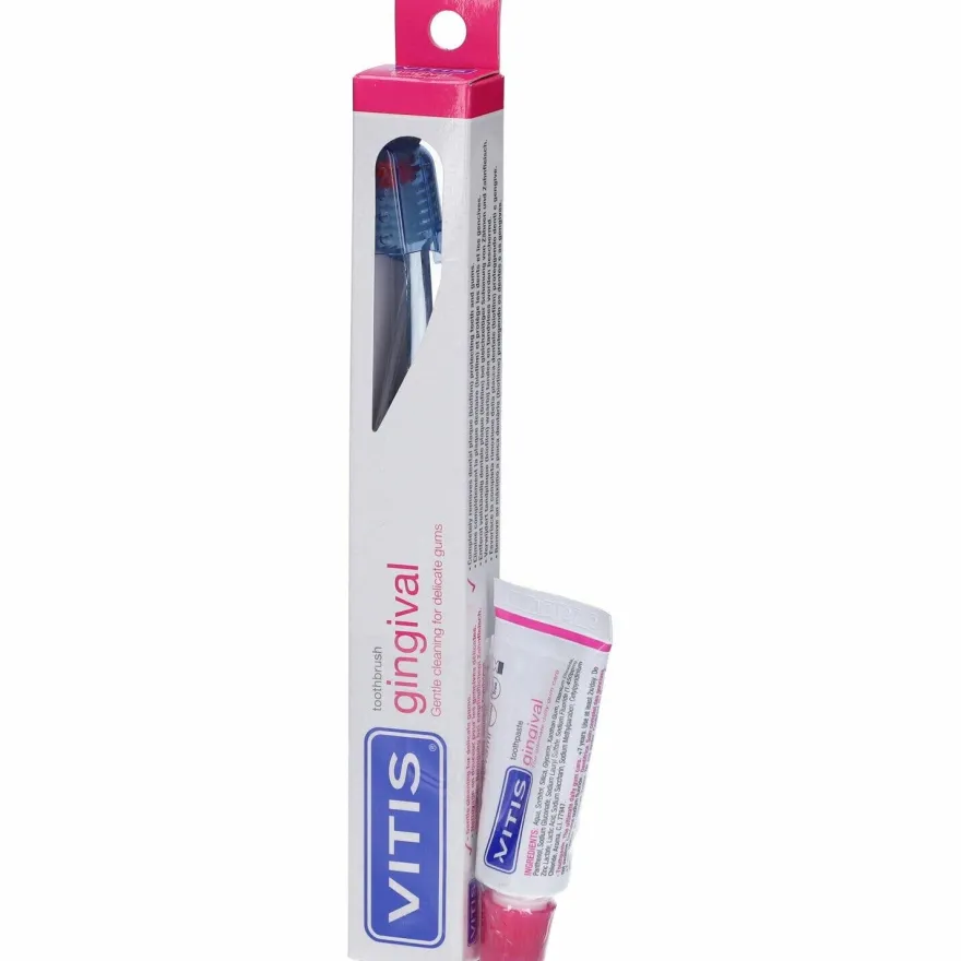 Vitis Gingival Spazzolino + Dentifricio Gengive Sane 15ml