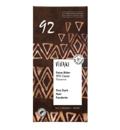 Viviani Cioccolato Fondente 92% 80g