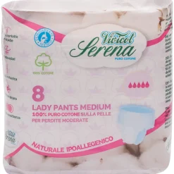 Vivicot Serena Lady Pants Medium 8 Pezzi
