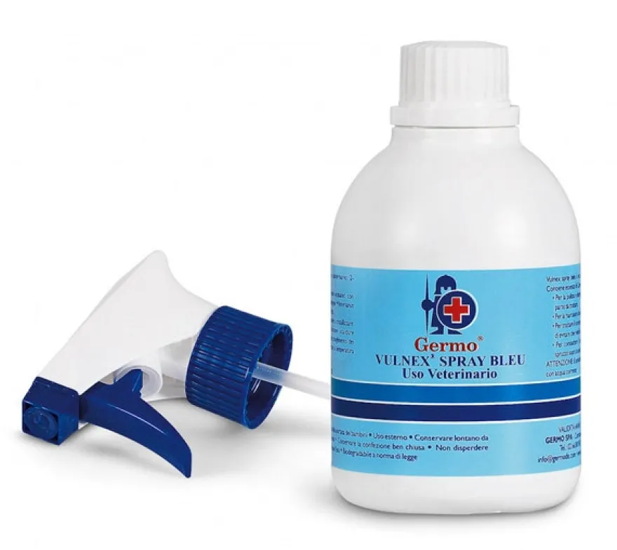 Vulnex Spray Bleu Disinfettante Uso Veterinario 250ml