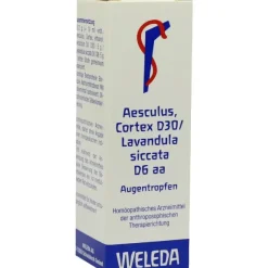 Weleda Aesculus Cortex D30/lavandula Siccata D6 10ml