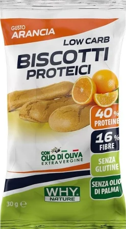 WHYNATURE BISCOTTI PROT ARA30G