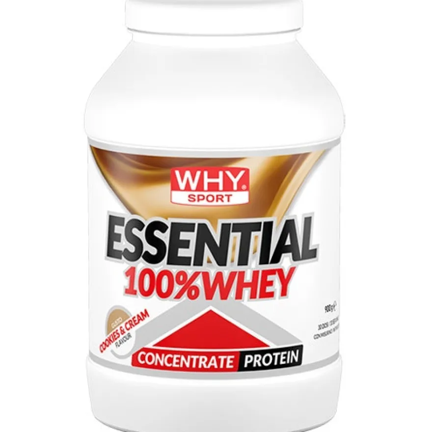 Why Sport Essential 100% Whey Cookies Cream 900g