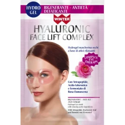 Winter Hyaluronic Face Lift Complex Hydro Gel Mascherina Occhi Monouso Anti-Età