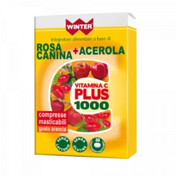 Winter Vitamina C Plus 1000 Rosa Canina/Acerola 30 Compresse Masticabili