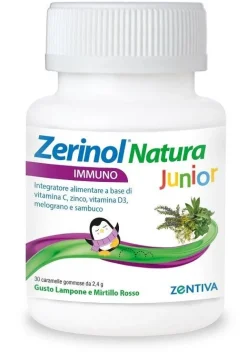 Zerinol Natura Immuno Junior 30 Caramelle