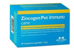 Zincogen Pet Immuno Mangime Cani - 60 Compresse Integratore