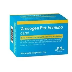 Zincogen Pet Immuno Mangime Cani - 60 Compresse Integratore